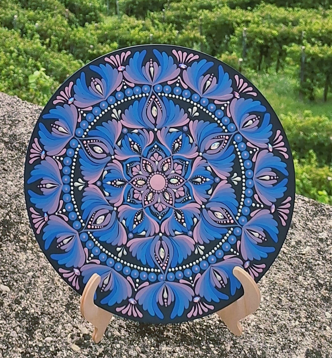 Mandala Blu Viola